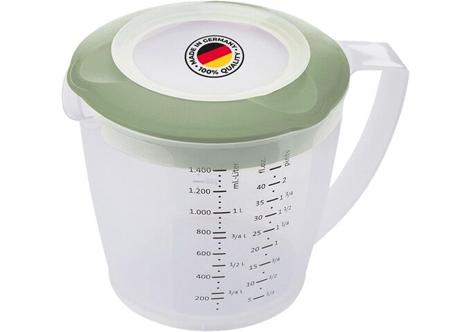 Westmark Rührbecher mit Deckel, »Helena«, 1,4 l, mint-grün