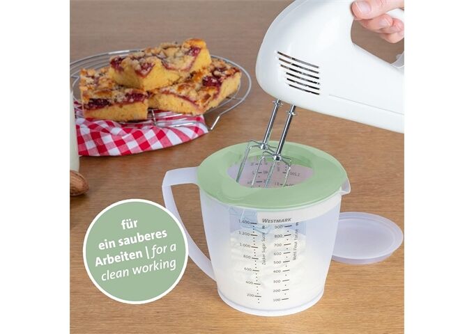 Westmark Rührbecher mit Deckel, »Helena«, 1,4 l, mint-grün