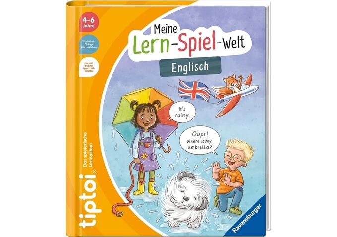 Ravensburger tiptoi® Meine Lern-Spiel-Welt Englisch