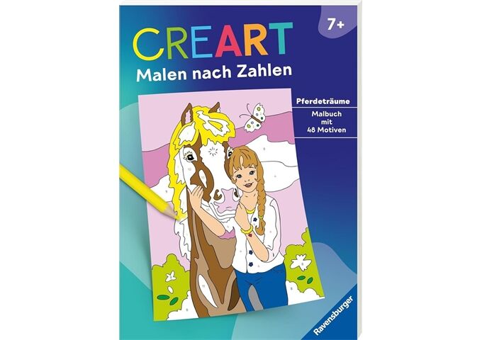 Ravensburger Creart Malen Nach Zahlen Ab 7 Pferdeträ