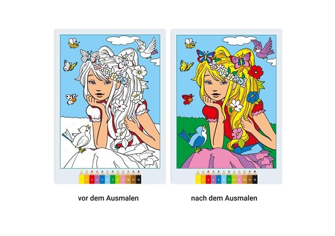 Ravensburger Creart Malen Nach Zahlen Ab 7 Feen,Elf