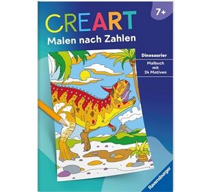 Ravensburger Creart Malen Nach Zahlen Ab 7 Dinosauri