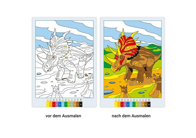 Ravensburger Creart Malen Nach Zahlen Ab 7 Dinosauri