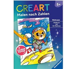 Ravensburger Creart Malen Nach Zahlen Ab 5, Zauberpap