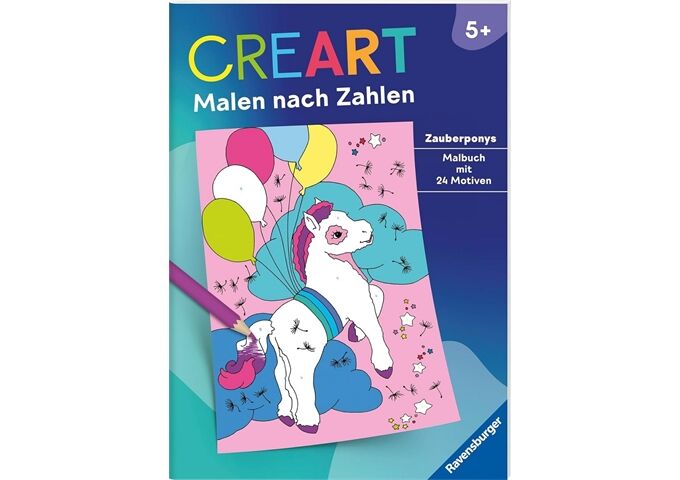 Ravensburger Creart Malen Nach Zahlen Ab 5 Zauberpon