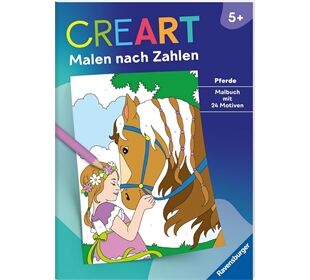  Creart Malen Nach Zahlen Ab 5 Pferde Kr