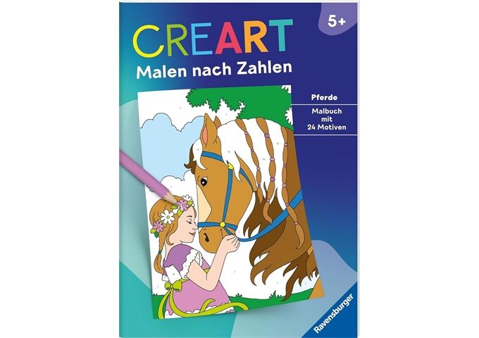  Creart Malen Nach Zahlen Ab 5 Pferde Kr