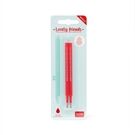Legami REFILL Gel Pen - RED - 2 Stück