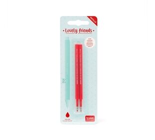 Legami REFILL Gel Pen - RED - 2 Stück