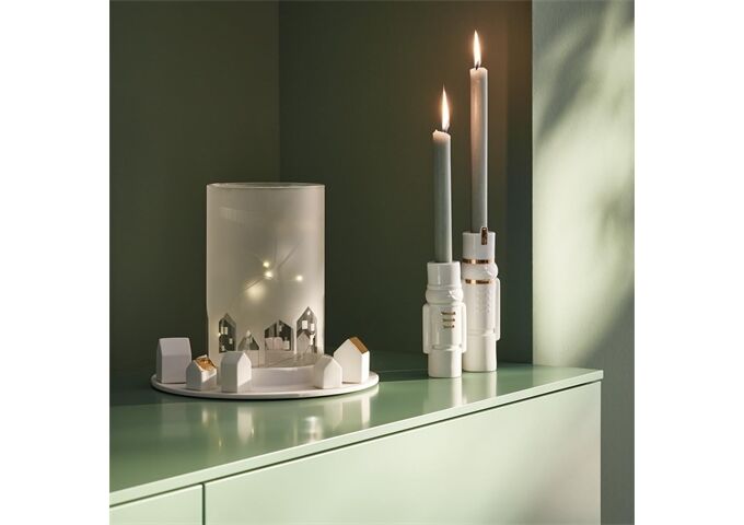  Lichterdorf D.26,8cm, H.23,5cm