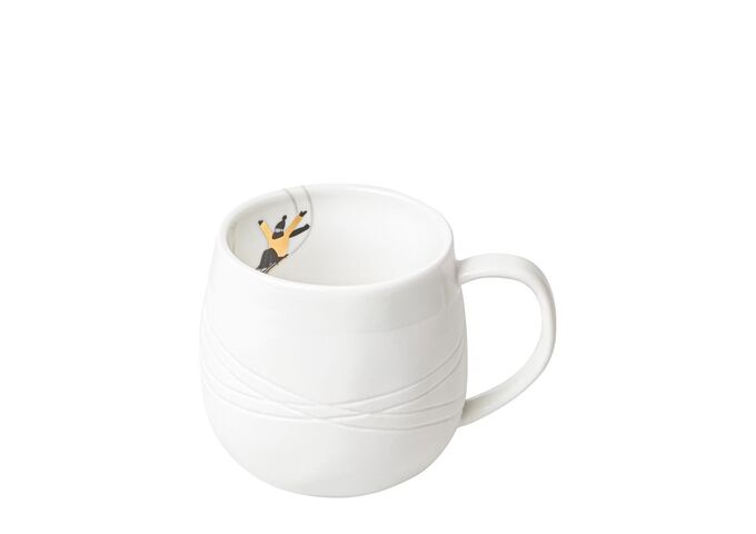Räder Schneetag Tasse Schlitten fahren D.7,5cm, H.8cm