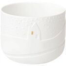 Räder Schneetag Teelicht Schneeflocken H.7cm, D.9cm