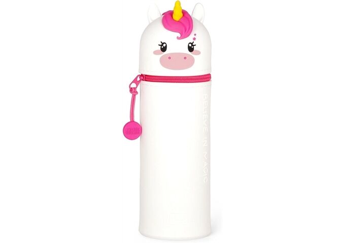 Legami KAWAII 2-IN-1 SOFT SILICONE PENCIL CASE - UNICORN