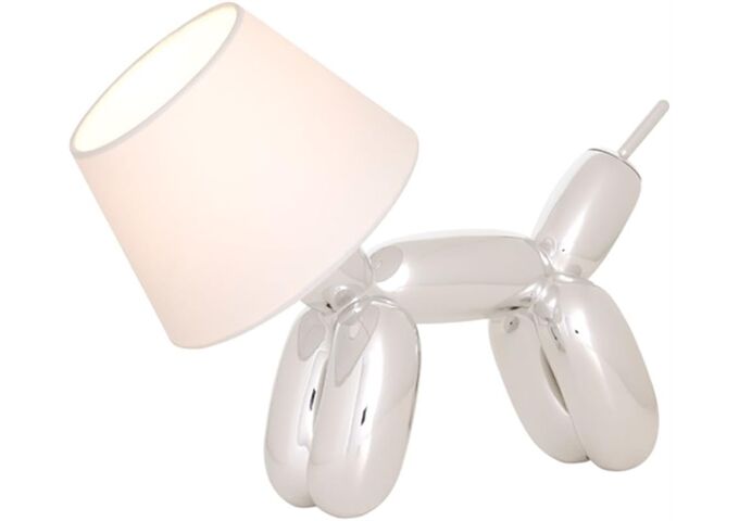 SOMPEX DOGGY - Tischleuchte silber