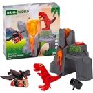 Ravensburger Brio Dinosaurier Vulkan Ausbruchsfunk.