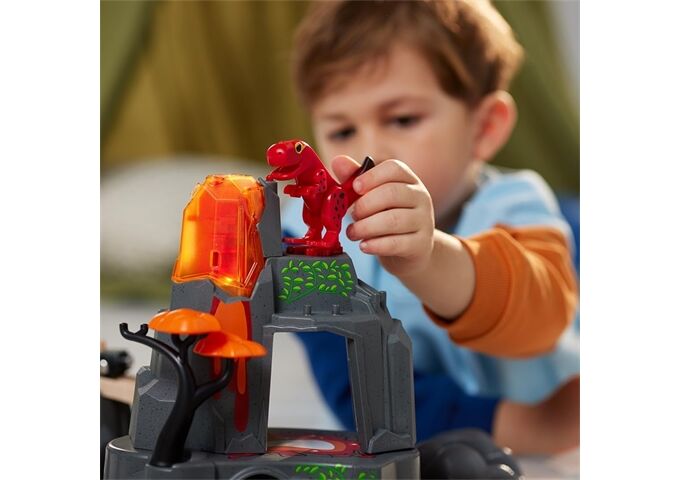 Ravensburger Brio Dinosaurier Vulkan Ausbruchsfunk.