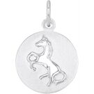 amor Silber 925,Anhänger,Pferd,rhodiniert