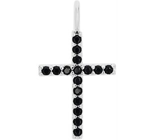 amor Silber 925,Anhänger,Kreuz,rhodiniert