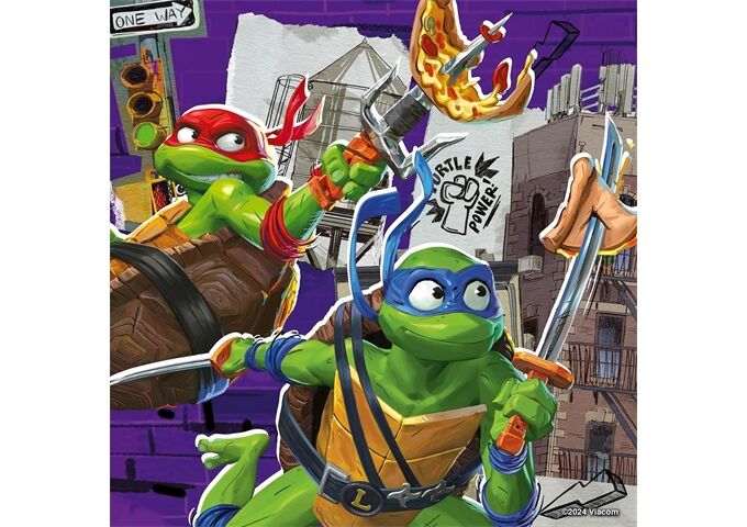 Ravensburger Pz.Ninja Turtles 3 X 49 Teile