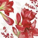 ihr Ideal Home Range ELEGANT AMARYLLIS cream Lunch-Servietten