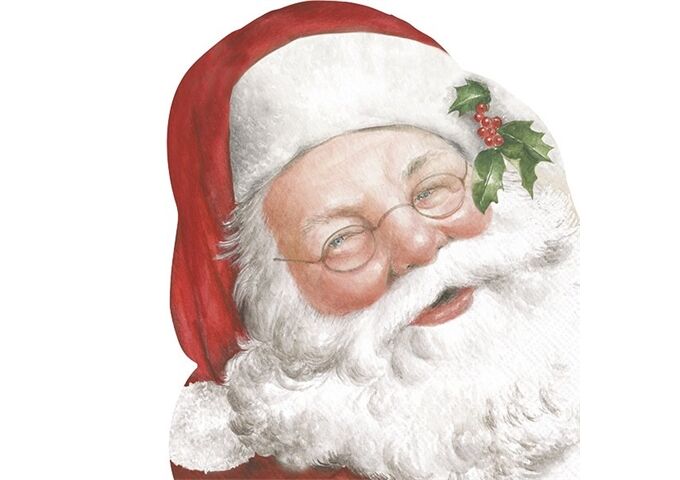 ihr Ideal Home Range FRIENDLY SANTA Servietten (gestanzt)