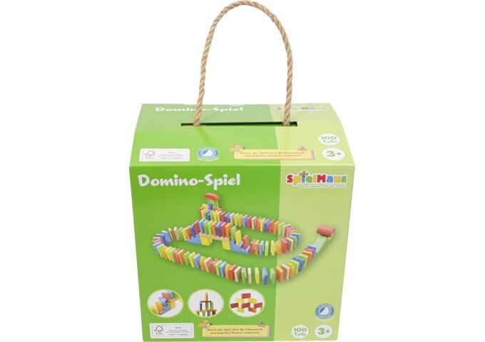 Spielmaus SMH Farbenfrohes Domino-Spiel, 100