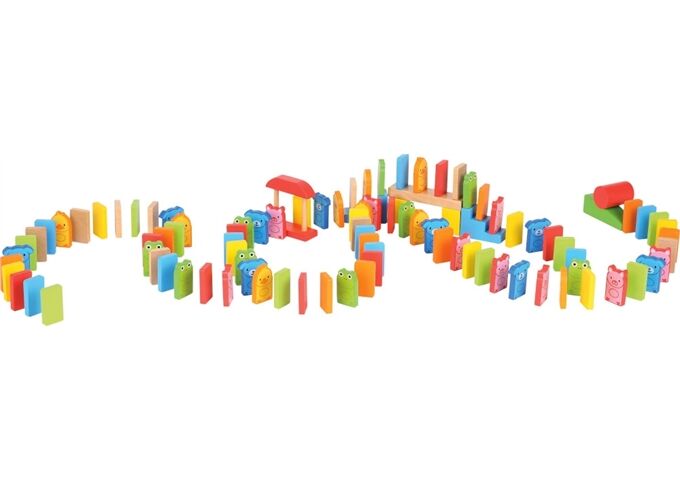 Spielmaus SMH Farbenfrohes Domino-Spiel, 100