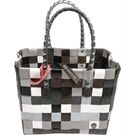 Ice Bag Ice Bag Einkaufsshopper Klassik karo braun weiß gr