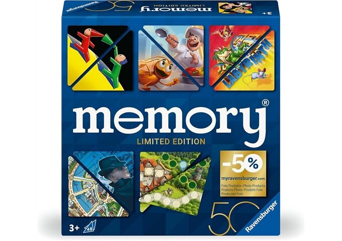 Ravensburger Memory 50 Jahre Blaues Dreieck