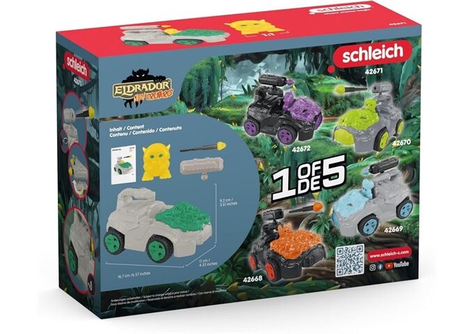 Schleich Dschungel-Crashmobil mit Mini Creta