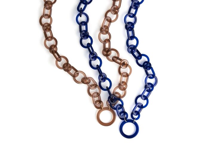 looplabb ACETATE CHAIN AC03A hazel