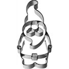 RBV BIRKMANN Ausstechform Weihnachtswichtel, Edelstahl, mit Inn