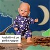 Zapf BABY born Teddy Schlafanzug Glow in