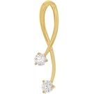 amor Gold 375/9 ct,Anhänger,Zirkonia synt