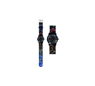 bb Klostermann Ki.Uhr Textil Gaming Blau (4)