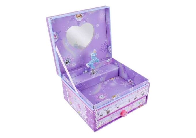 bb Klostermann Spieluhr Eckig M. Schubl. Lila Pferd/Pri