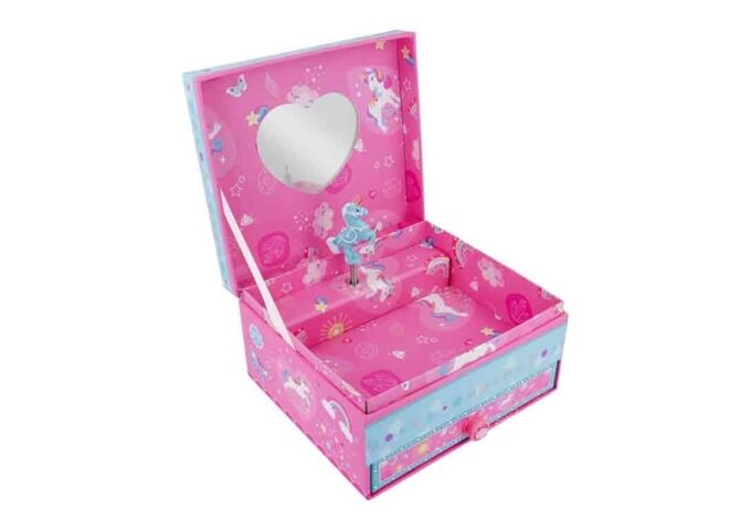 bb Klostermann Spieluhr Eckig M. Schubl. Rosa Pegasus (