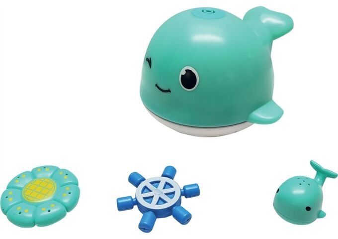 Spielmaus SMB Badewannen-Sprinkler Wal, mit L