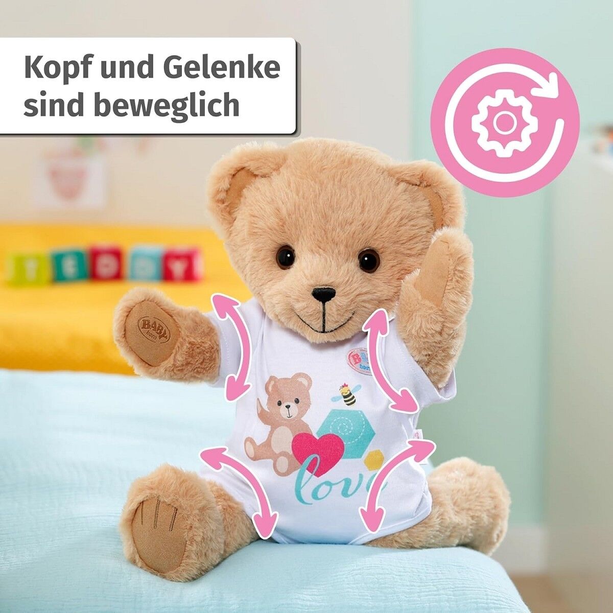 BABY born Singender Teddy Deutsch Zierleyn Nordhorn