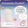 Nici Schneemann Snowbert 18Cm Stehend Green