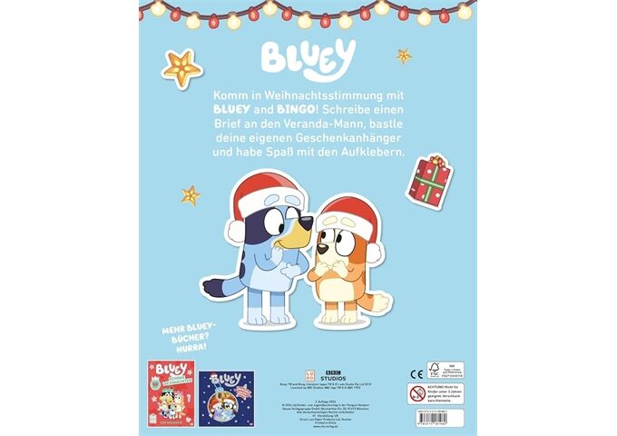 cbj BLUEY Hurra, es ist Weihnachten!