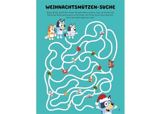 cbj BLUEY Hurra, es ist Weihnachten!