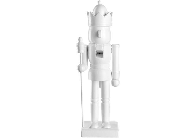 Leonardo Nussknacker 25cm weiß MAGICO