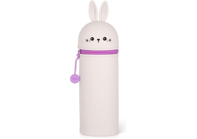 Legami KAWAII 2-IN-1 SOFT SILICONE PENCIL CASE - BUNNY