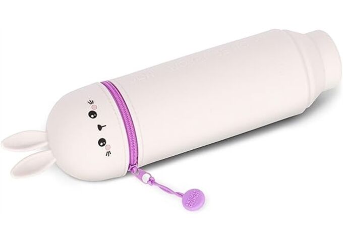 Legami KAWAII 2-IN-1 SOFT SILICONE PENCIL CASE - BUNNY