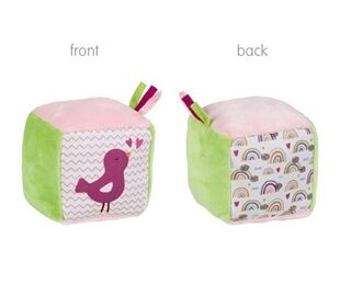 Goki Würfel mit Knisterfolie und Glocke