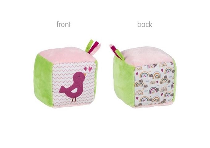 Goki Würfel mit Knisterfolie und Glocke