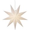 STAR TRADING Papierstern LYSA 60cm weiß incl. Kabel