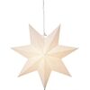 STAR TRADING Papierstern LYSA 43cm weiß incl. Kabel