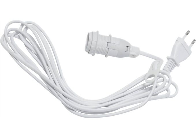 STAR TRADING Ersatzkabel für Leuchtsterne weiß 3,5m